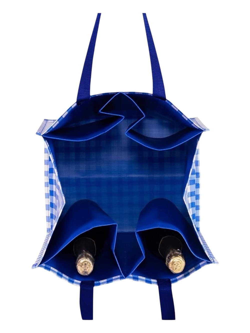 🆕 Kate Spade Gingham Grocery Tote - Picture 1 of 9
